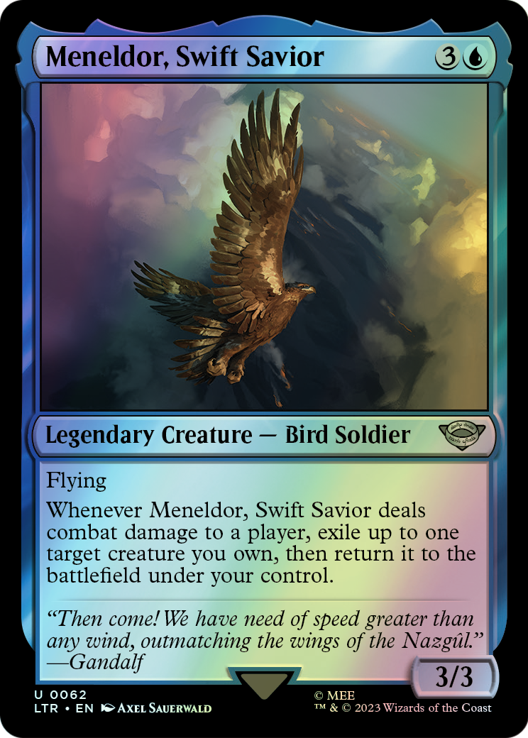 Meneldor, Swift Savior (LTR) #62 [EN/F]