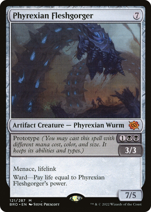 Phyrexian Fleshgorger (BRO) #121 [EN/N]