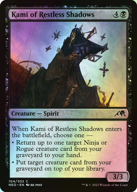 Kami of Restless Shadows (NEO) #104 [EN/F]