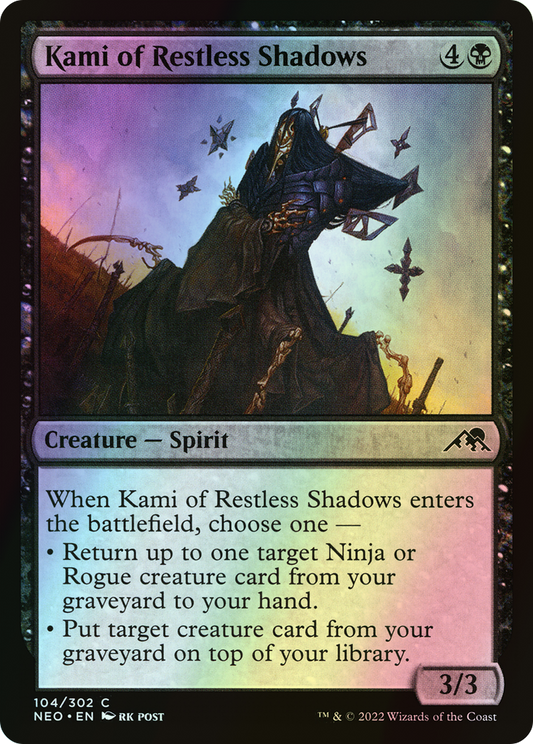 Kami of Restless Shadows (NEO) #104 [EN/F]