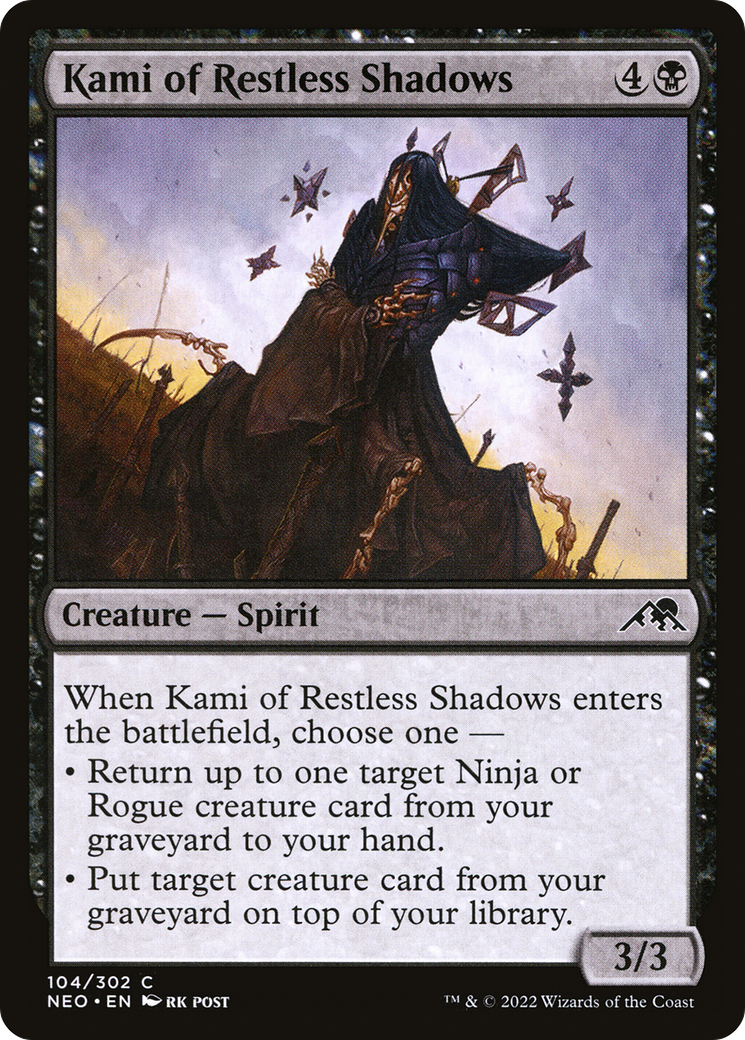 Kami of Restless Shadows (NEO) #104 [EN/N]