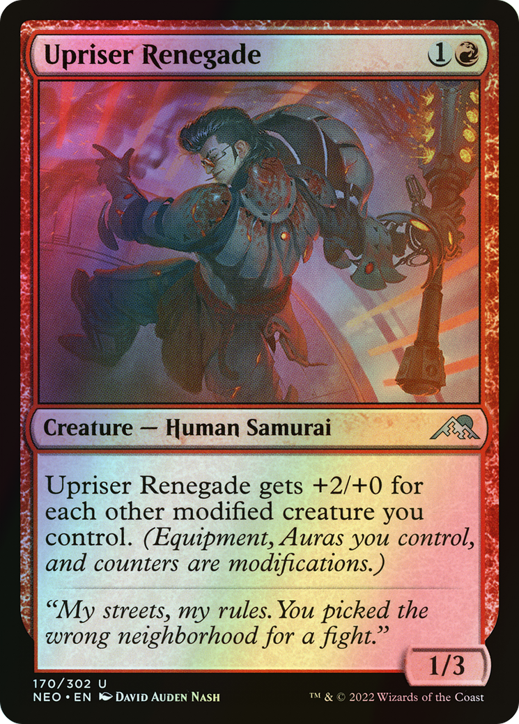 Upriser Renegade (NEO) #170 [EN/F]