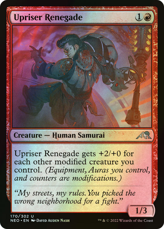 Upriser Renegade (NEO) #170 [EN/F]
