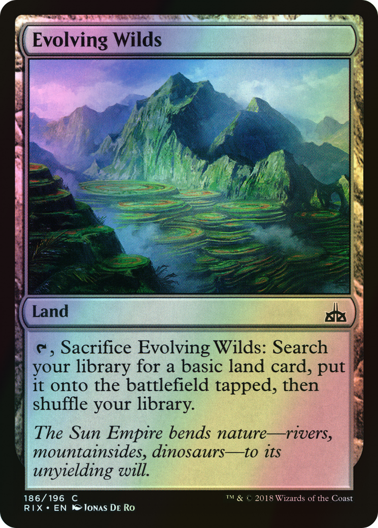 Evolving Wilds (RIX) #186 [EN/F]