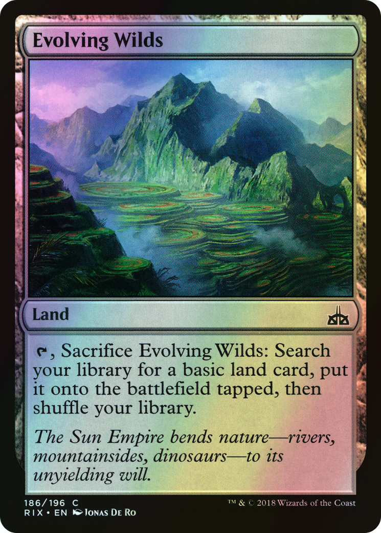 Evolving Wilds (RIX) #186 [EN/F]