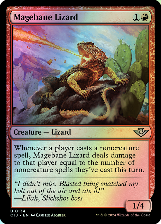 Magebane Lizard (OTJ) #134 [EN/F] s/o