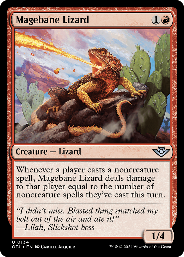 Magebane Lizard (OTJ) #134 [EN/N] s/o