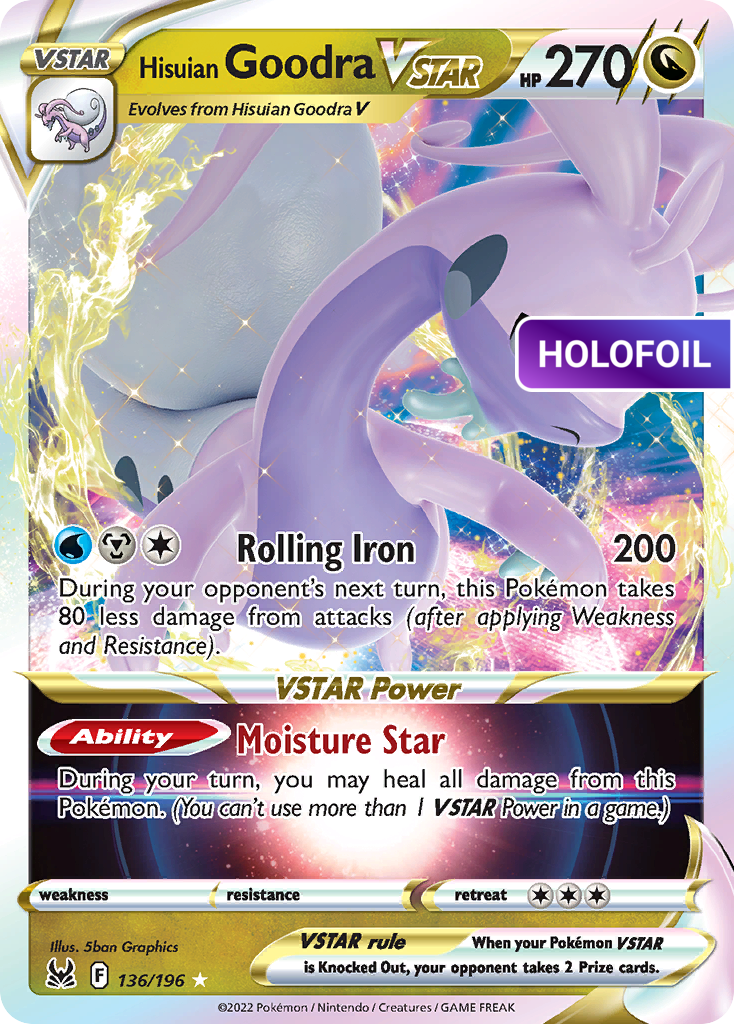 Hisuian Goodra VSTAR (LOR) #136 [EN/H]