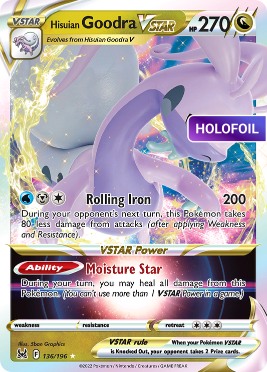 Hisuian Goodra VSTAR (LOR) #136 [EN/H]