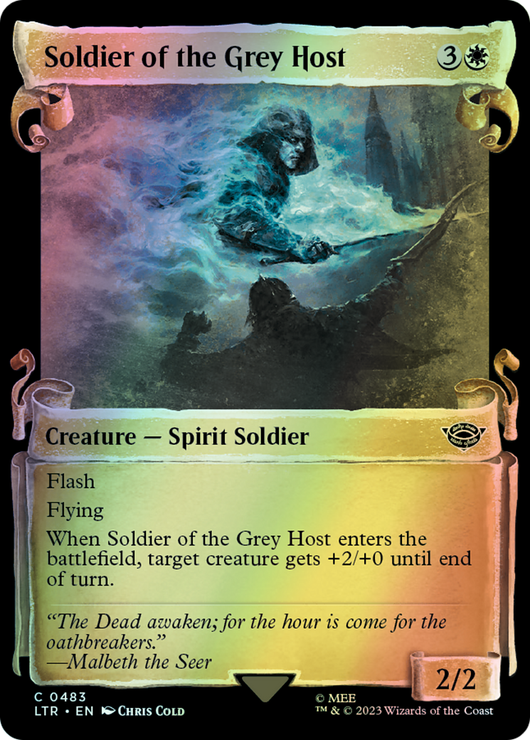 Soldier of the Grey Host - Silver Foil (LTR) #483 [EN/F]