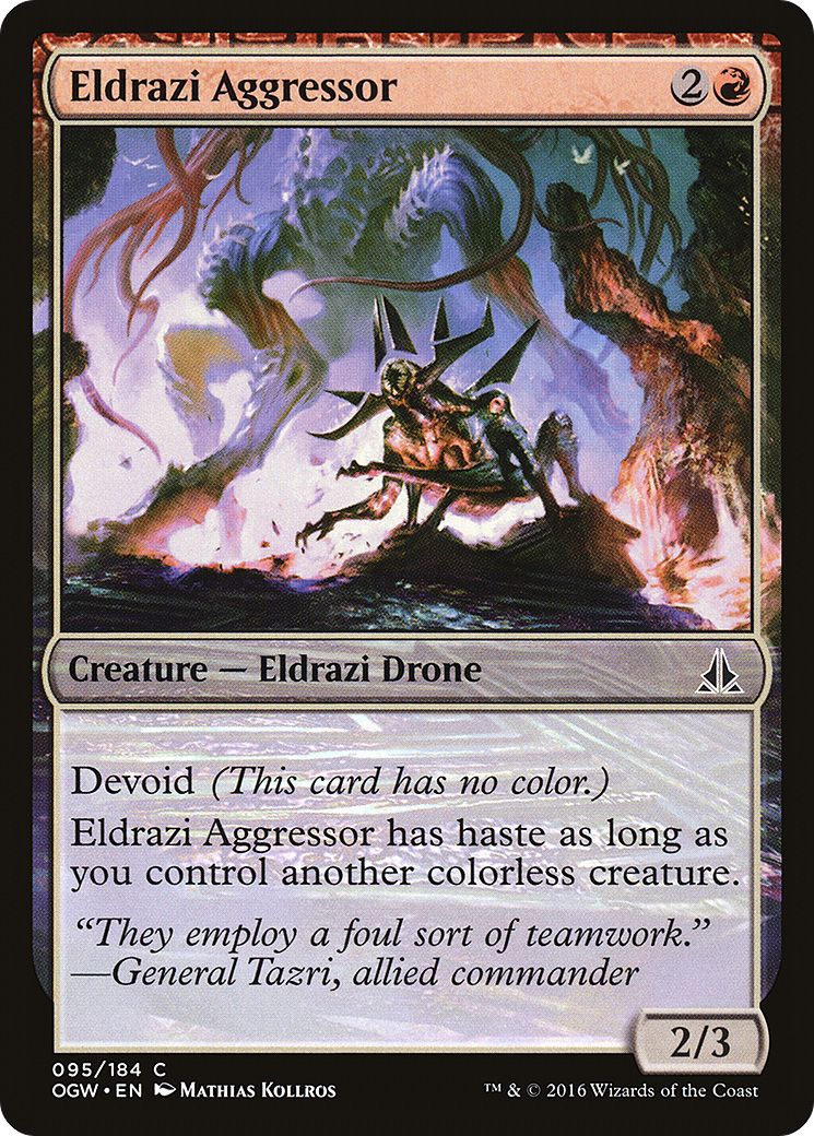 Eldrazi Aggressor (OGW) #95 [EN/N]