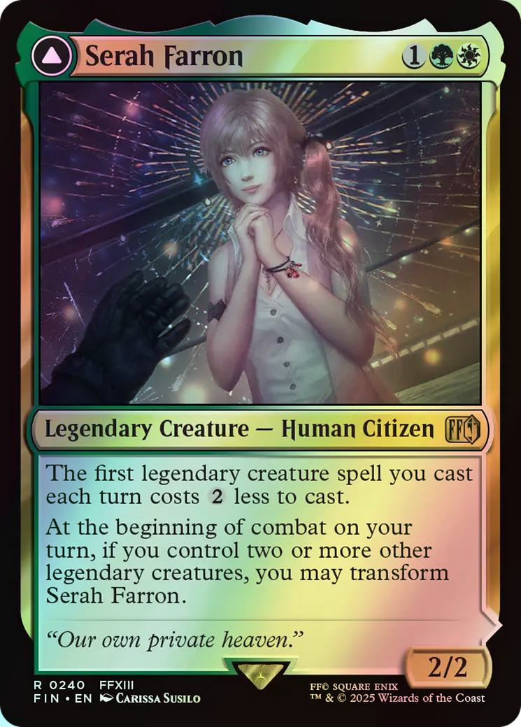 Serah Farron // Crystallized Serah (FIN) #240 [EN/F] s/o