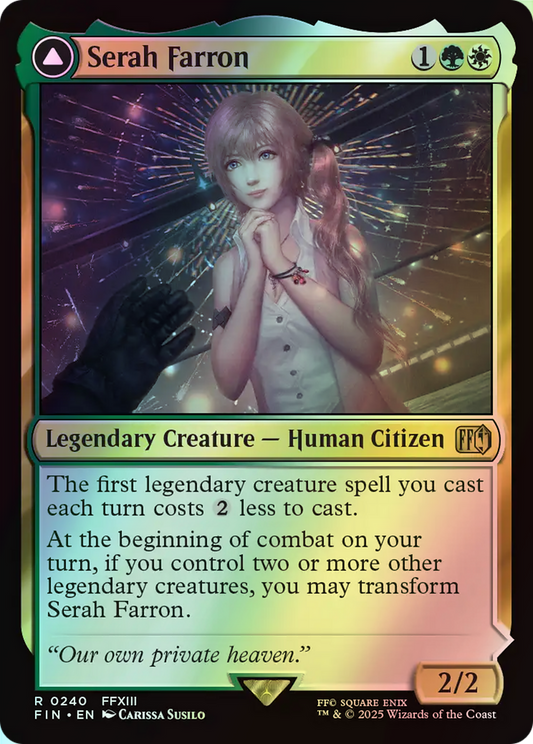 Serah Farron // Crystallized Serah (FIN) #240 [EN/F] s/o