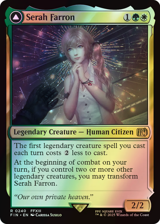 Serah Farron // Crystallized Serah (FIN) #240 [EN/F] s/o