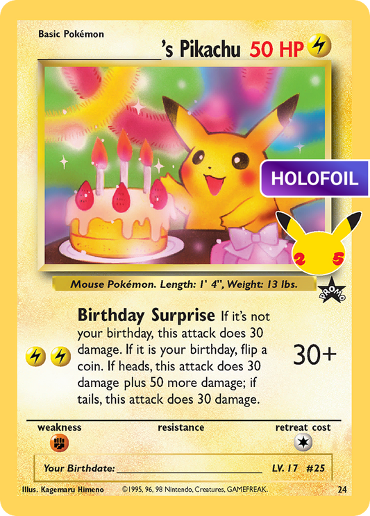 _____'s Pikachu (CEL:CC) #24 [EN/H] s/o