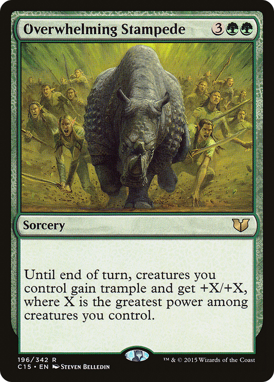 Overwhelming Stampede (C15) #196 [EN/N] s/o