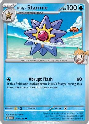 Misty's Starmie (DRI) #047 [EN/N]