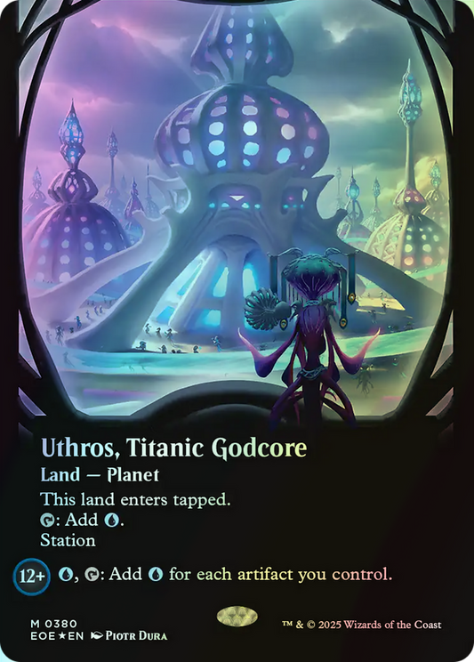 Uthros, Titanic Godcore - Galaxy Foil (EOE) #380 [EN/F] s/o