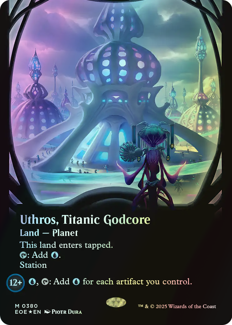 Uthros, Titanic Godcore - Galaxy Foil (EOE) #380 [EN/F] s/o