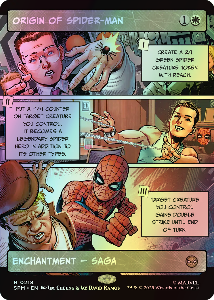 Origin of Spider-Man (SPM) #218 [EN/F] s/o