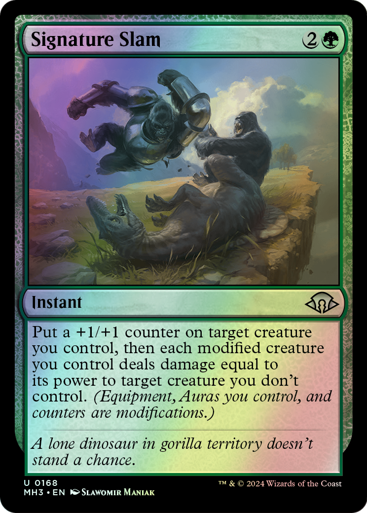 Signature Slam (MH3) #168 [EN/F]