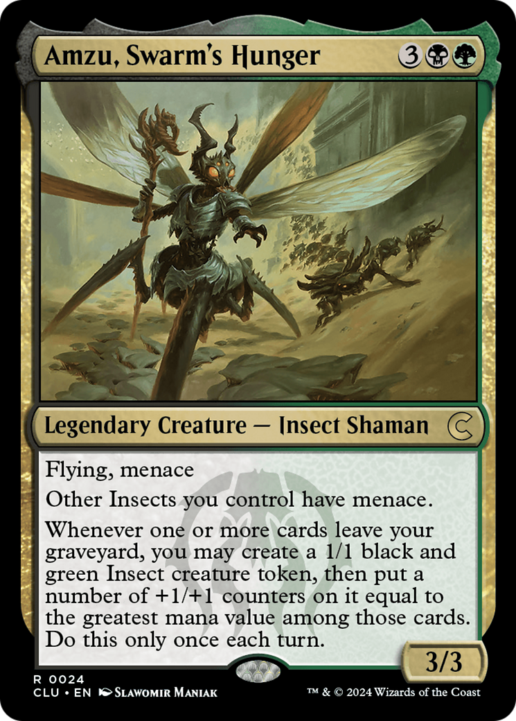 Amzu, Swarm's Hunger (CLU) #24 [EN/N]