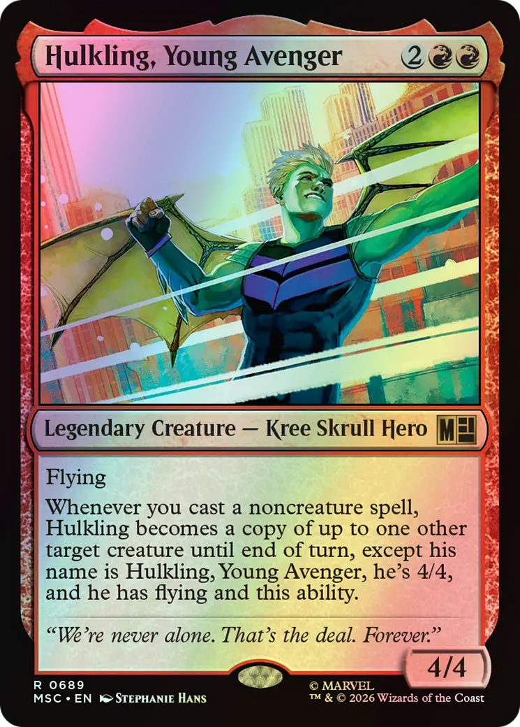 Hulkling, Young Avenger (MSC) #689 [EN/F]