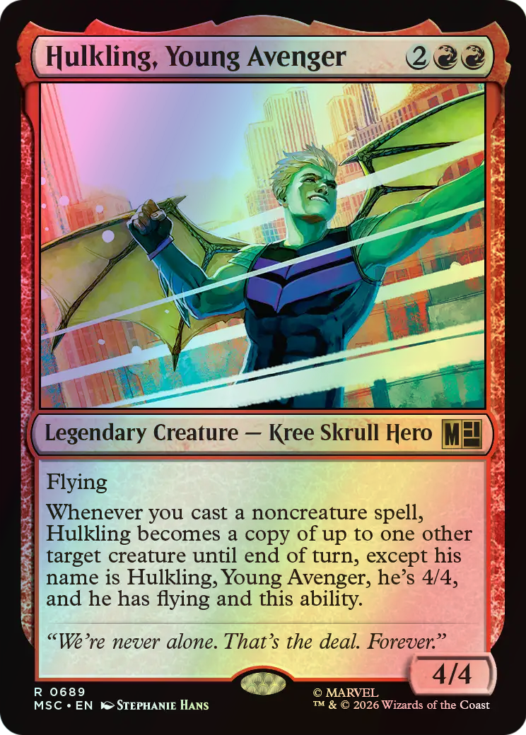 Hulkling, Young Avenger (MSC) #689 [EN/F] s/o
