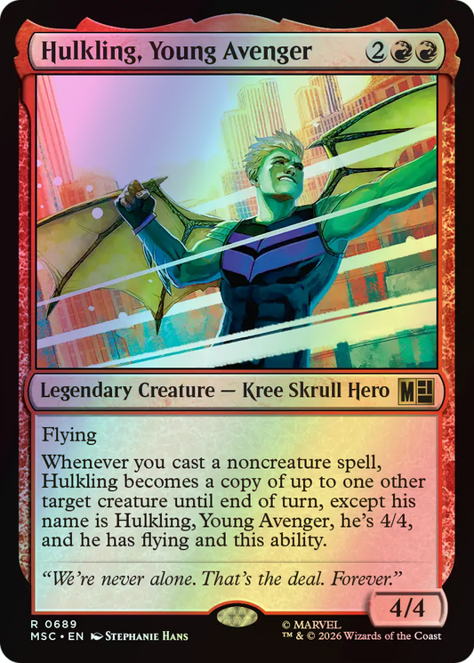 Hulkling, Young Avenger (MSC) #689 [EN/F] s/o