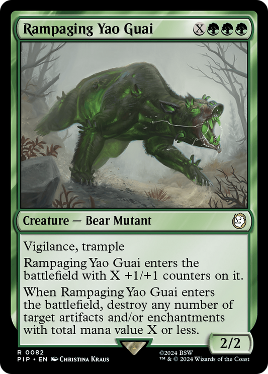 Rampaging Yao Guai (PIP) #82 [EN/N] s/o