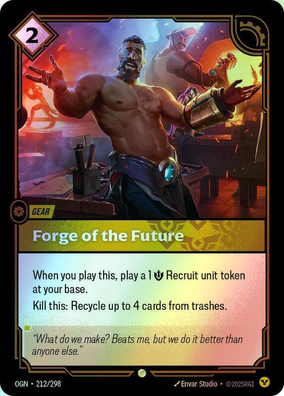 Forge of the Future (OGN) #212 [EN/F]