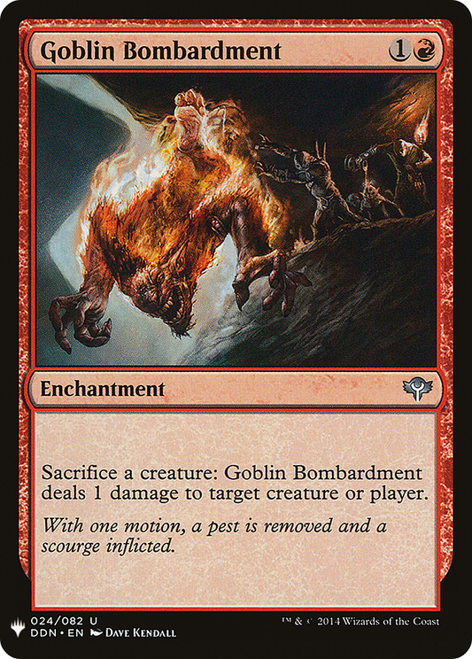 Goblin Bombardment (PLST) #DDN-24 [EN/N]