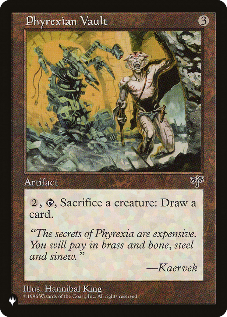 Phyrexian Vault (PLST) #MIR-316 [EN/N]