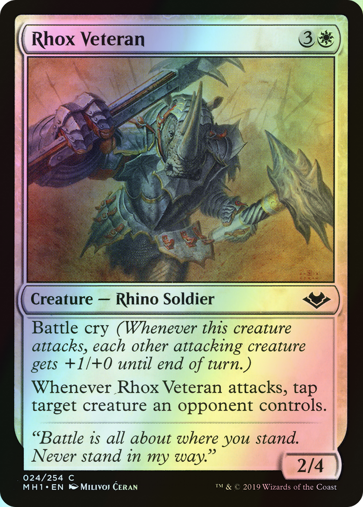 Rhox Veteran (MH1) #24 [EN/F]