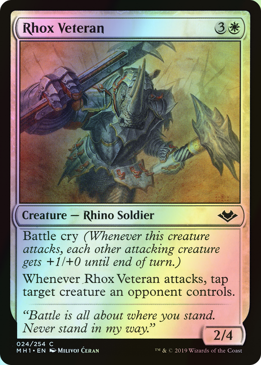 Rhox Veteran (MH1) #24 [EN/F]