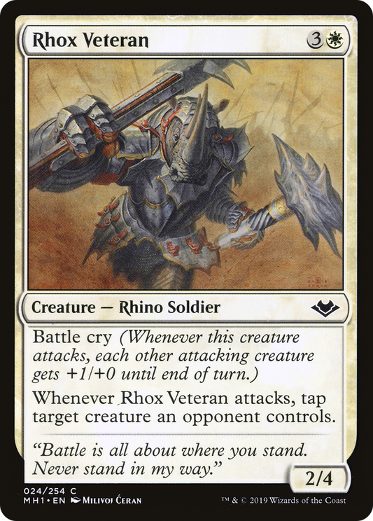 Rhox Veteran (MH1) #24 [EN/N] s/o