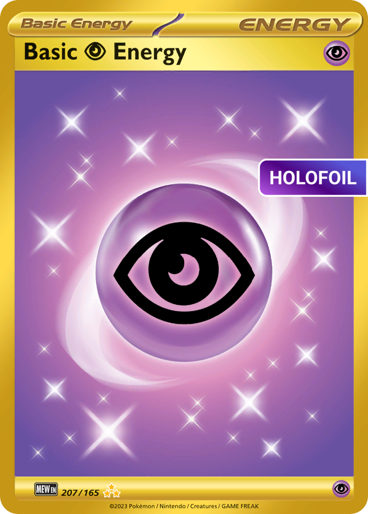 Basic Psychic Energy (MEW) #207 [EN/H]