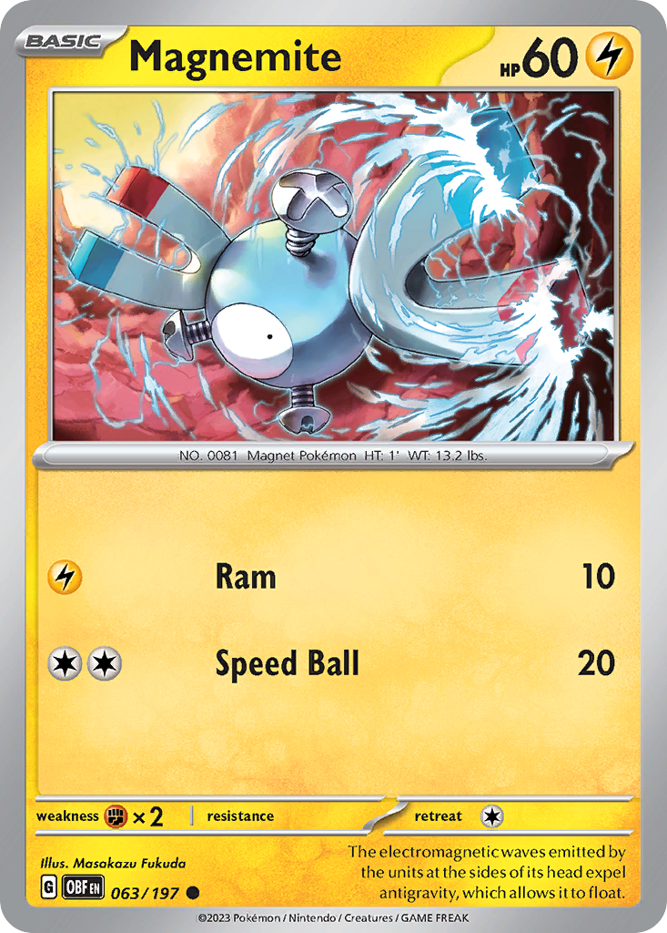 Magnemite (OBF) #063 [EN/N]