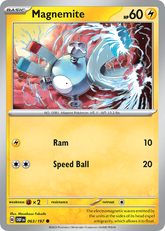 Magnemite (OBF) #063 [EN/N]