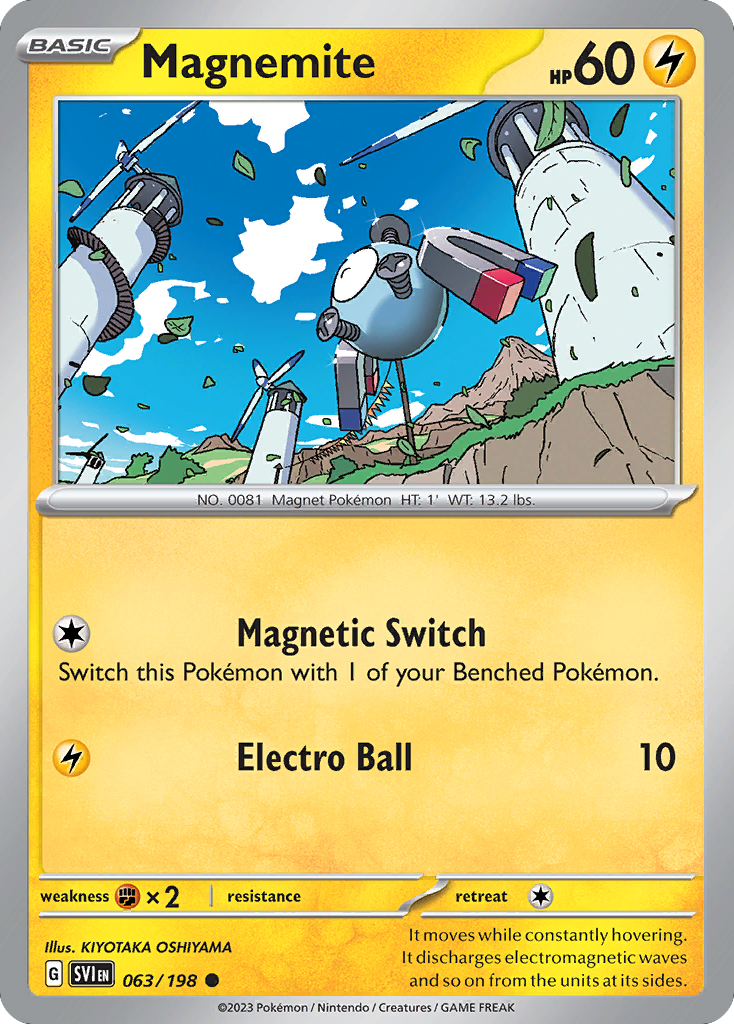 Magnemite (SVI) #63 [EN/N]