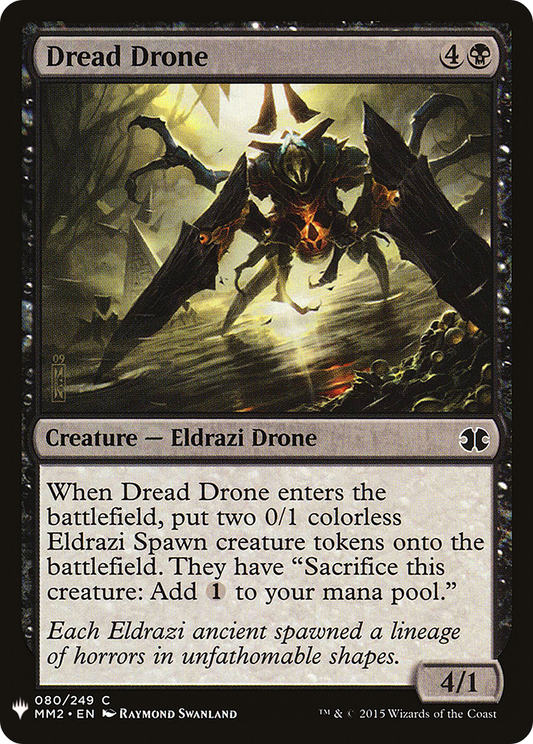 Dread Drone (PLST) #MM2-80 [EN/N]