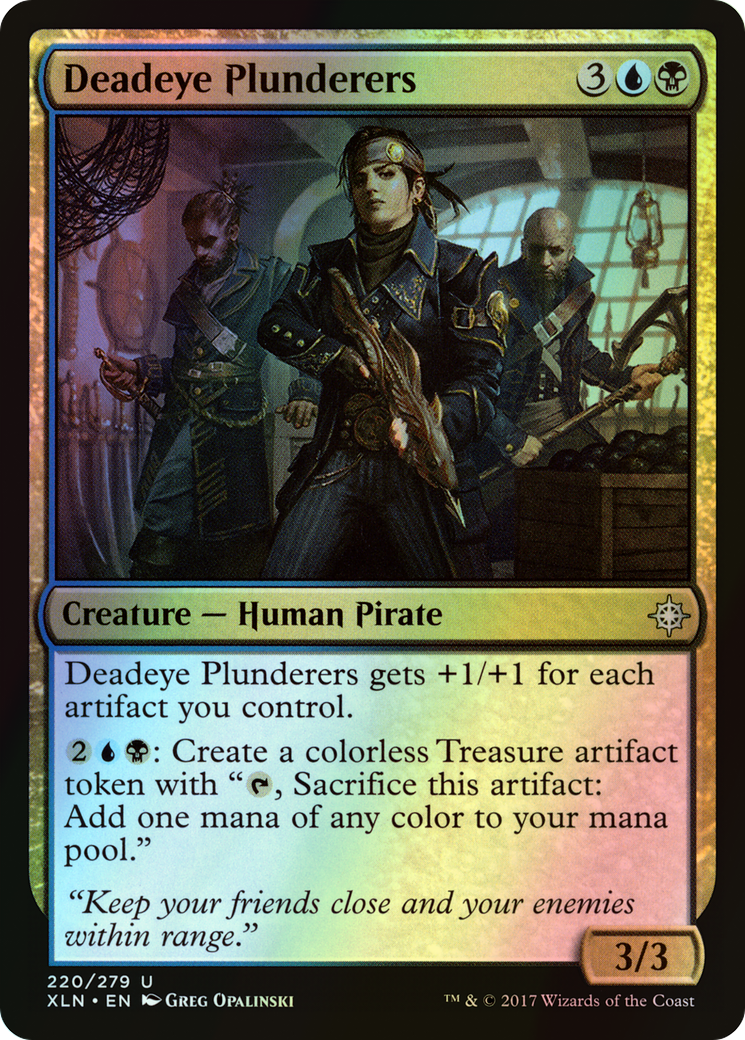 Deadeye Plunderers (XLN) #220 [EN/F]