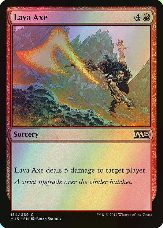 Lava Axe (M15) #154 [EN/F]