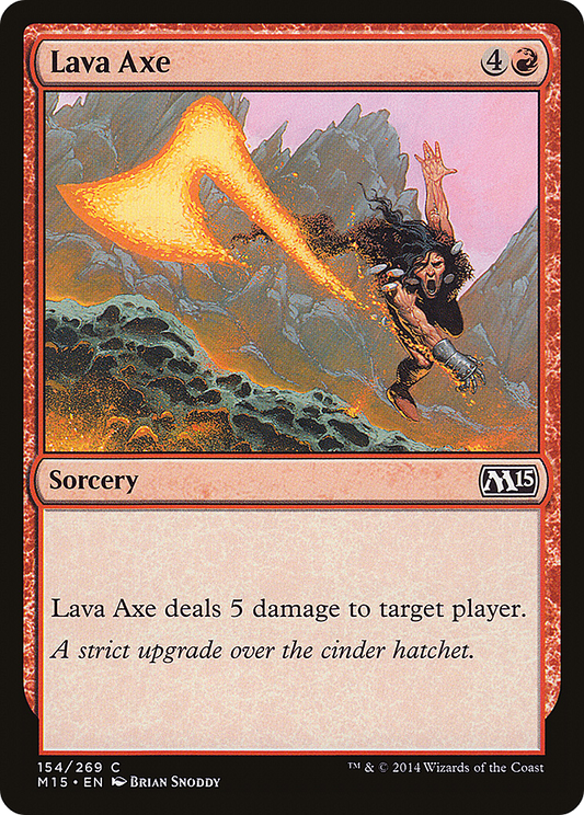 Lava Axe (M15) #154 [EN/N]