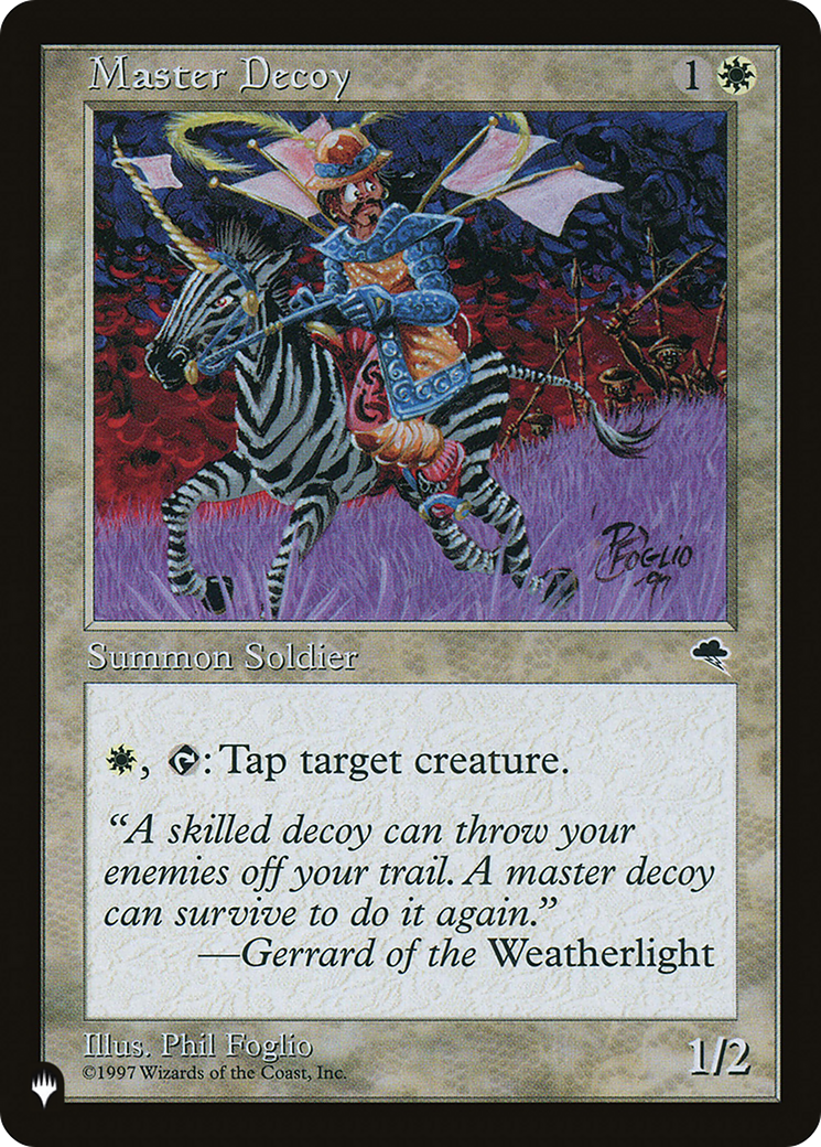 Master Decoy (PLST) #TMP-29 [EN/N]