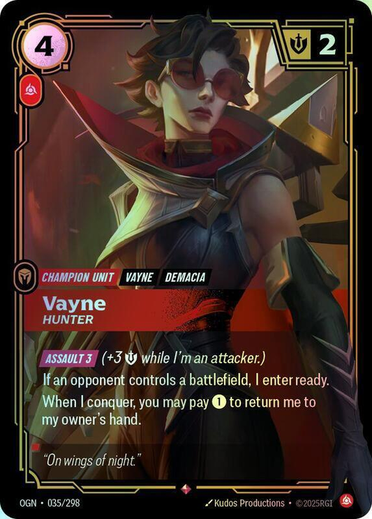 Vayne - Hunter (OGN) #035 [EN/F] s/o