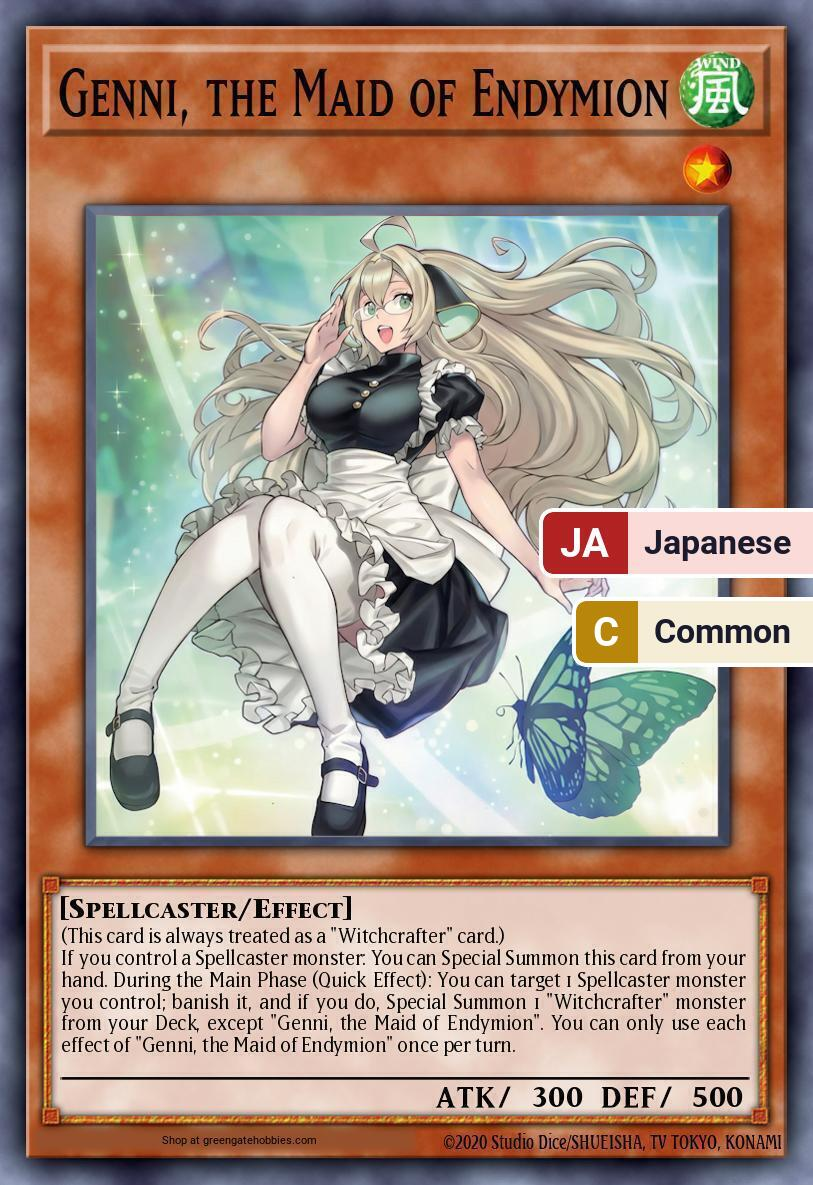 Genni, the Maid of Endymion (26PP) #26PP-JP018 [JA/C]
