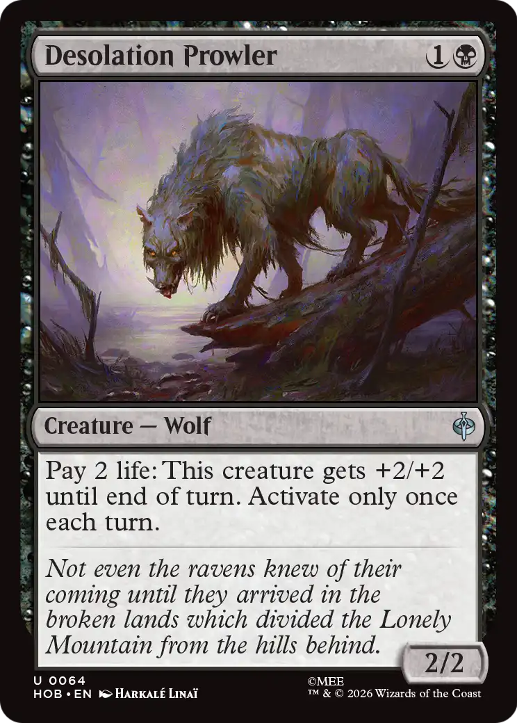 Desolation Prowler (HOB) #64 [EN/N]