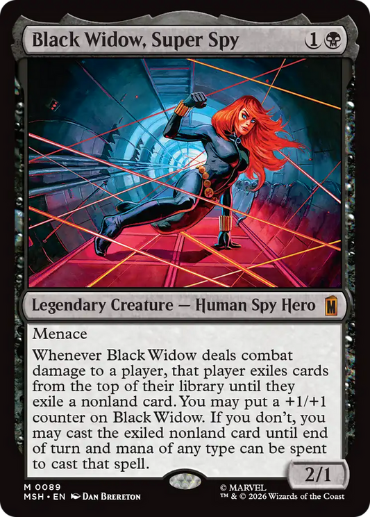 Black Widow, Super Spy (MSH) #89 [EN/N]