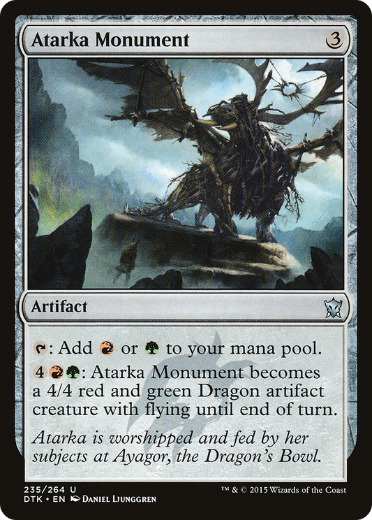 Atarka Monument (DTK) #235 [EN/N] s/o